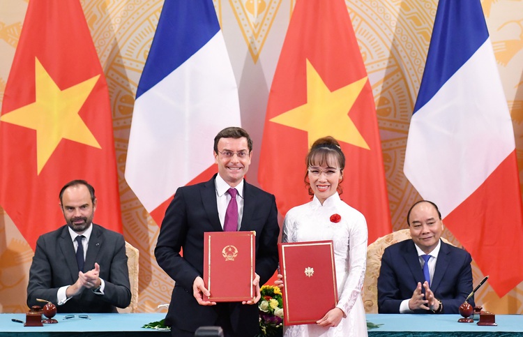 Nearly $12bn in deals inked during French premier’s Vietnam visit