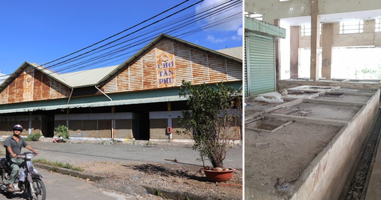 Two market buildings lie dormant for decade in Ho Chi Minh City