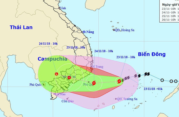 Ho Chi Minh City braces for storm as Typhoon Usagi heads to south-central Vietnam