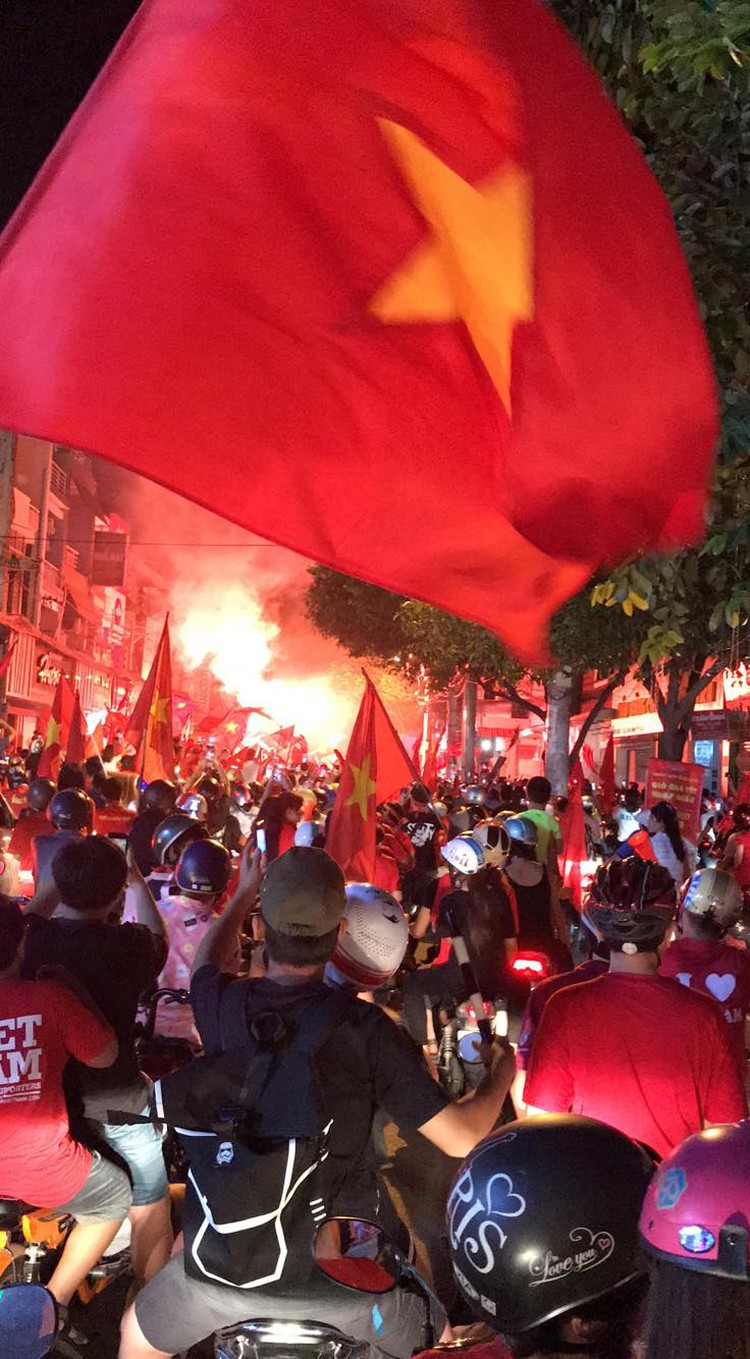 Vietnam's winning second AFF Cup celebrated countrywide