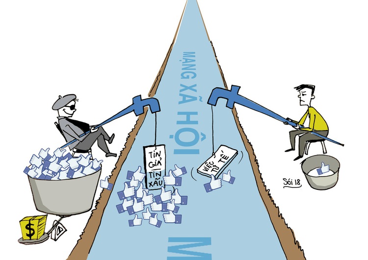 Social media conduct dominates winning entries of Vietnam's caricature contest