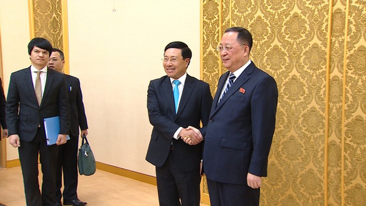 Vietnam ready to share experience in national development with North Korea: foreign minister