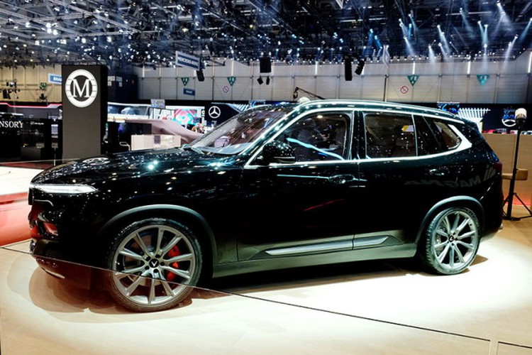 Vietnamese automaker VinFast unveils V8 car at Geneva motor show