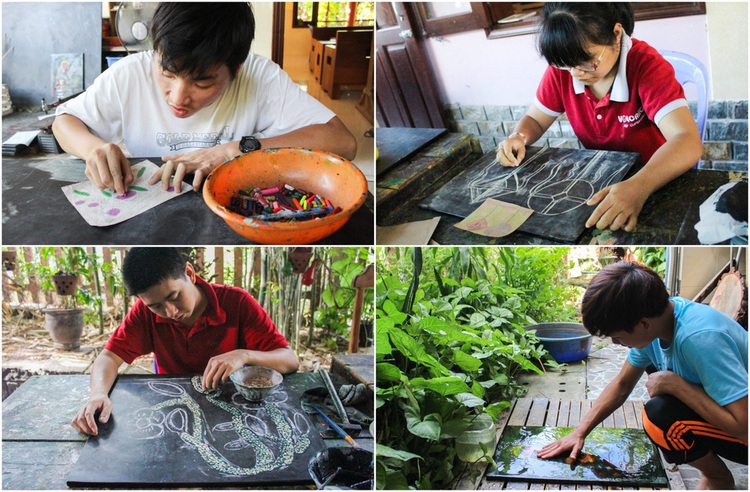 Mentally disabled children showcase artistic abilities in Ho Chi Minh City
