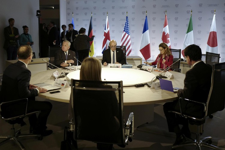 Low expectations, no quarrels and Libya accord rescue G7 summit