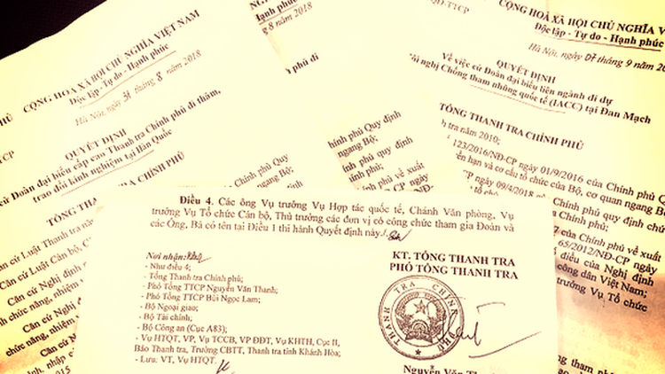 Vietnamese gov’t inspectorate officials awarded overseas study trips ahead of retirement