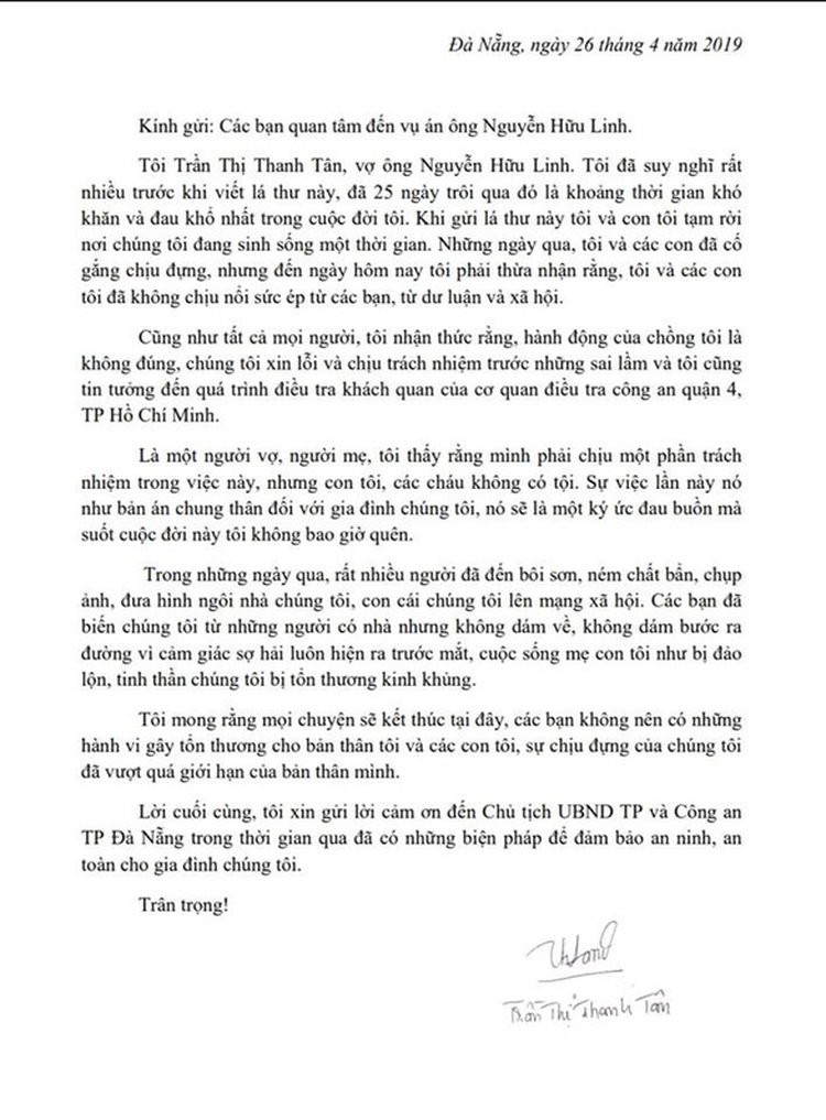 In ‘heartfelt’ letter, wife of child molestation suspect says under 'unbearable pressure'