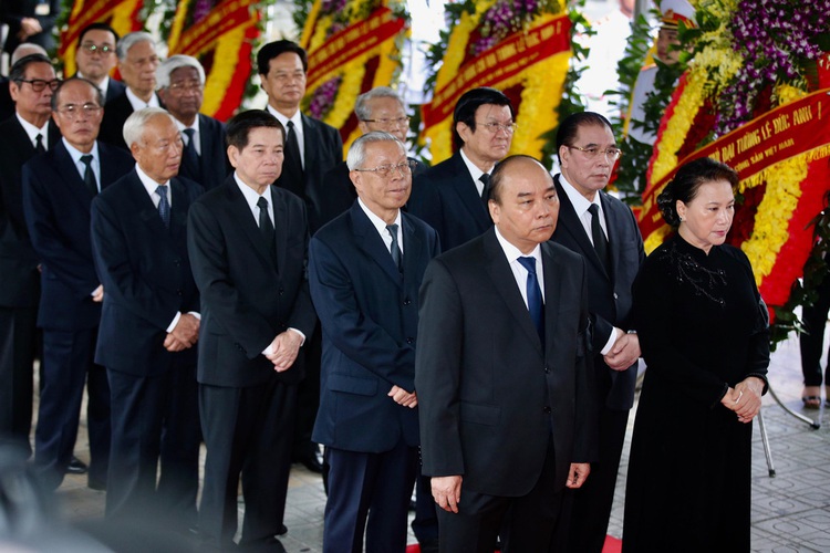 Two-day national mourning begins for former Vietnamese President Le Duc Anh