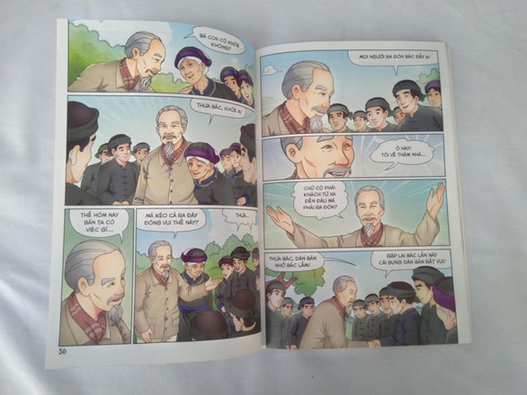 First comic series about late President Ho Chi Minh published in Vietnam