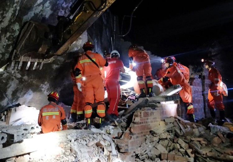 China earthquake kills 12, injures 134