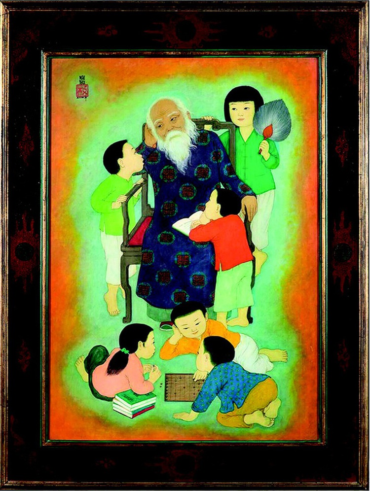 Vietnamese paintings auctioned for thousands of dollars in France