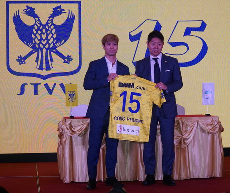 Vietnamese striker Nguyen Cong Phuong signs for Belgian league club