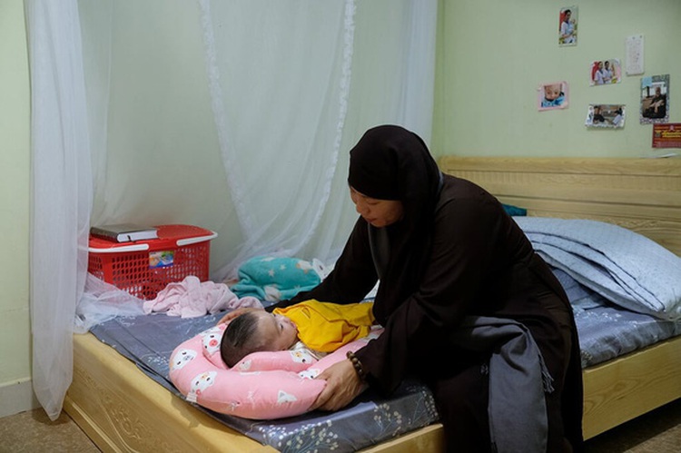 Love gives Vietnamese baby abandoned in plastic bag a new shot at life