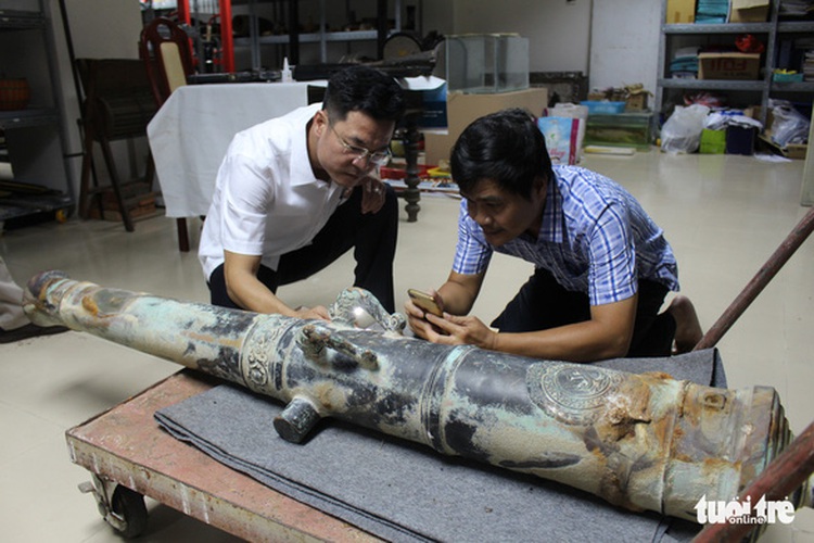 Vietnamese scientists trace origin of centuries-old cannon found in Da Nang