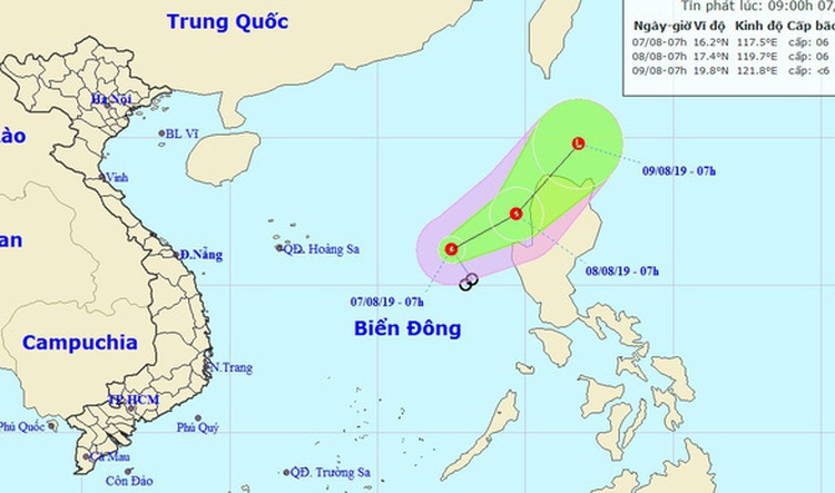 Rain to batter Vietnam due to tropical depression, monsoon