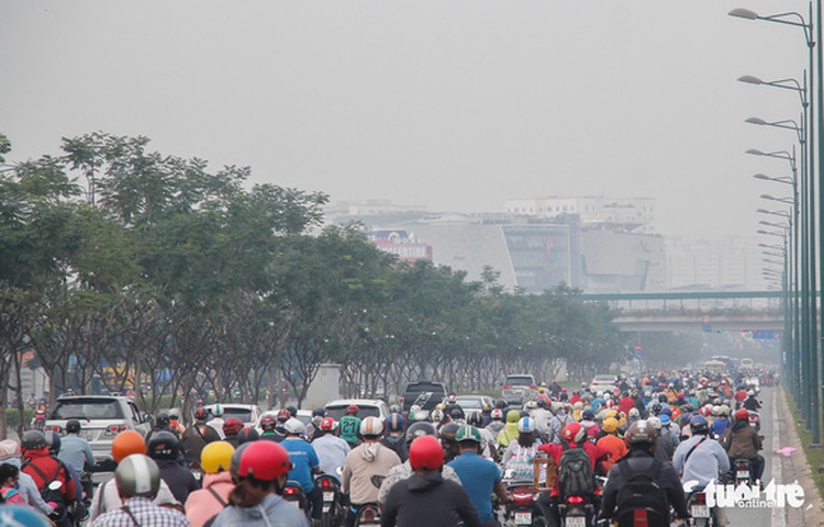 Smog blankets Ho Chi Minh City