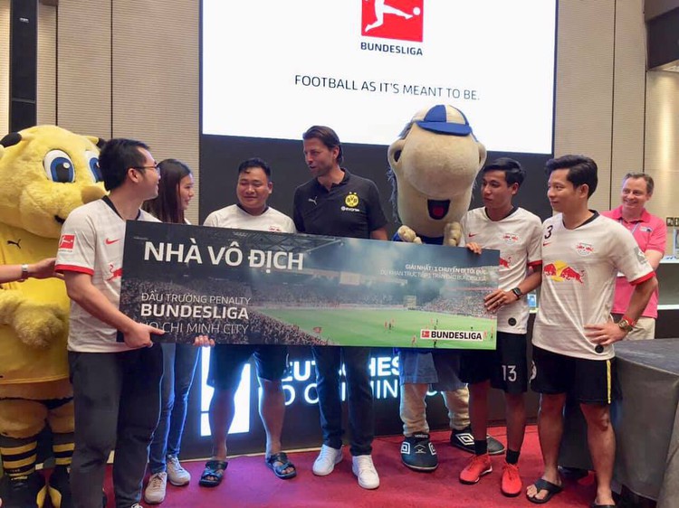 Bundesliga’s first Vietnamese penalty shootout contest takes place in Ho Chi Minh City