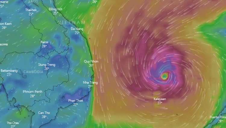Storm Nakri heads towards south-central Vietnam