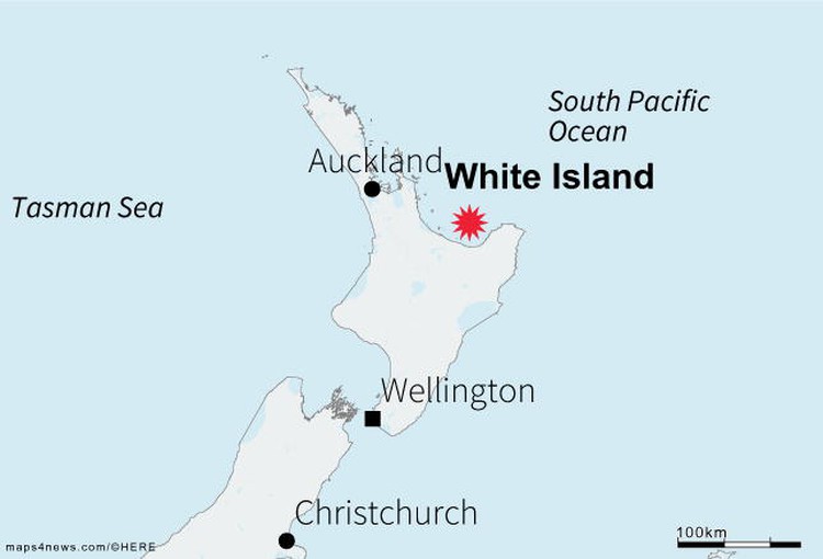 Several injured as White Island volcano in New Zealand erupts