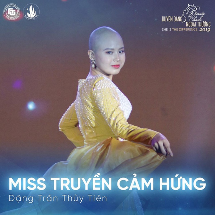 Vietnamese cancer patient named Miss Inspiration at university beauty pageant