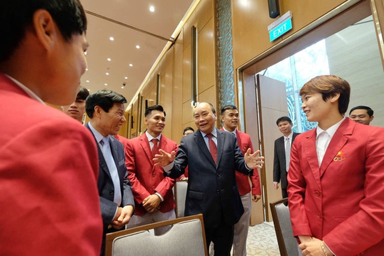 PM lauds Vietnam delegation's SEA Games 2019 accomplishments at Hanoi reception