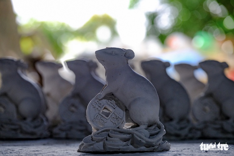 Ceramic rats a hit in Vietnam as nation prepares to welcome Lunar New Year
