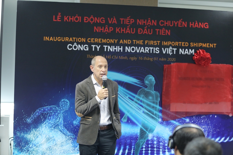 Novartis announces first import shipment, marks important milestone in transformation