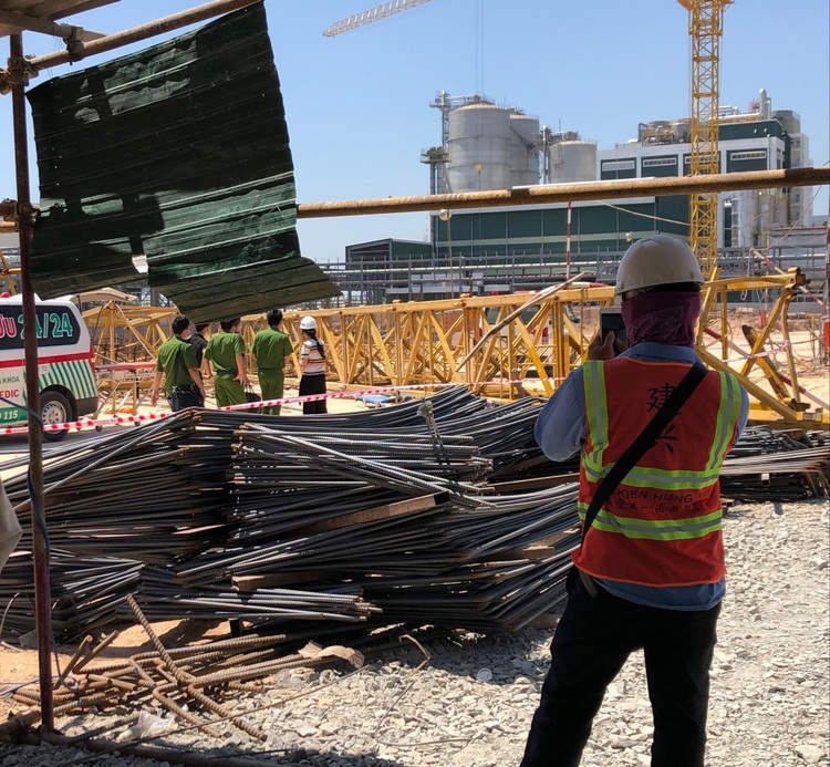 Workers killed as construction crane collapses in southern Vietnam