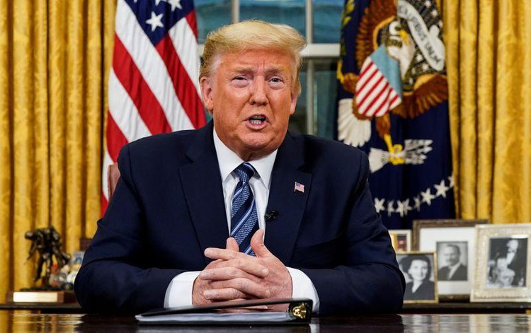 Trump suspends all travel from Europe to the United States to fight coronavirus, UK exempted
