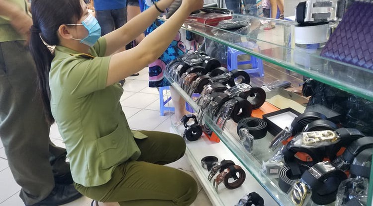 Fake luxury goods seized from Saigon’s iconic Ben Thanh Market
