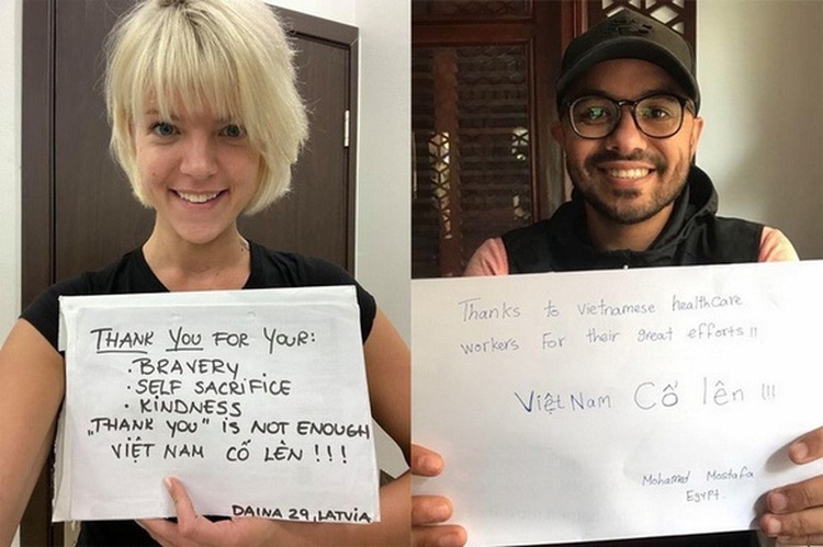 COVID-19: Expats show gratitude to Vietnam’s frontline forces in photos