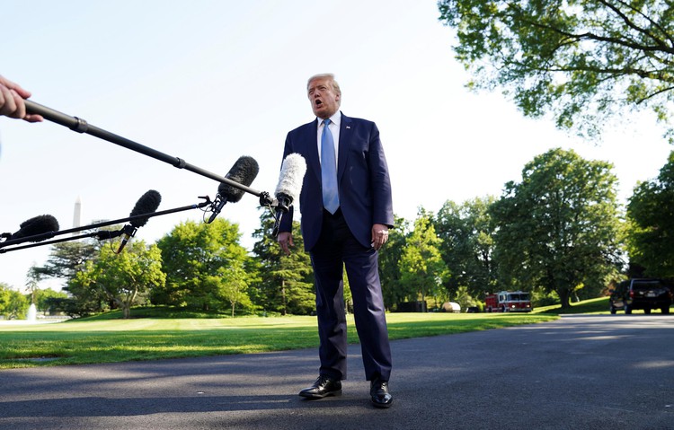 Trump says he is considering restoring some funding to WHO, no decision made