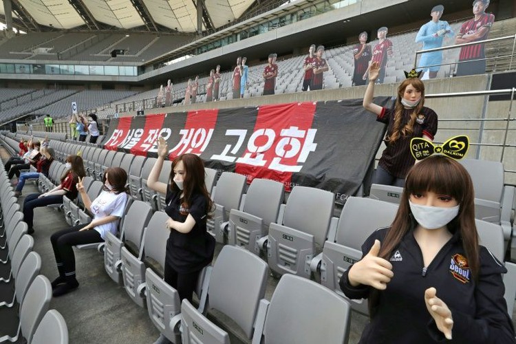 Korean football club get record fine over sex dolls in stands