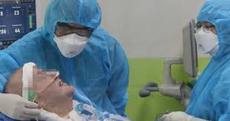 Hope radiates from smile of British COVID-19 patient