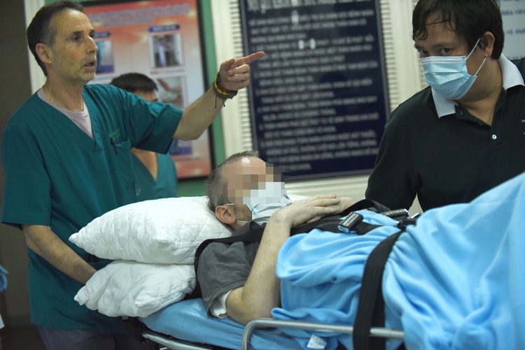 British COVID-19 patient arrives in UK following treatment in Vietnam