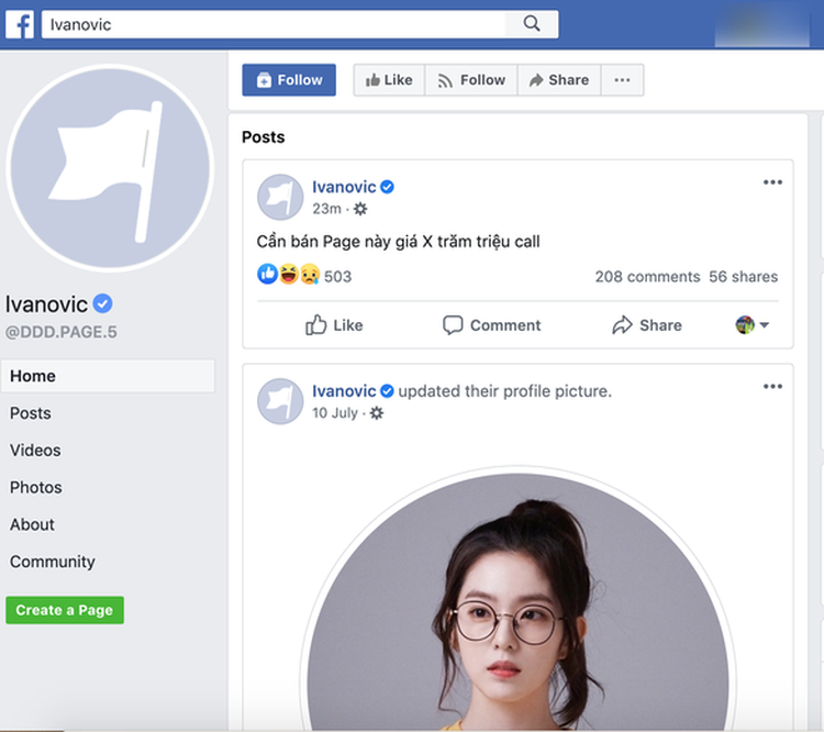 Former Chelsea star Ivanovic’s Facebook account allegedly hacked by Vietnamese