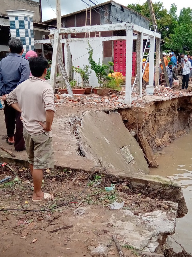 Gusts damage over 200 houses in Vietnam’s Mekong Delta