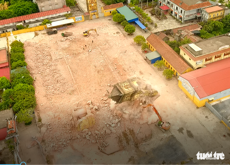Vietnam’s 135-yo cathedral demolished to make way for replacement