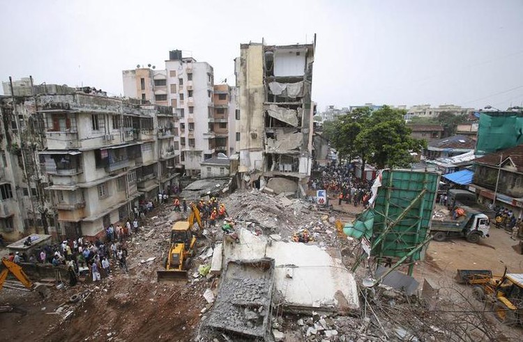 At least eight dead in Mumbai building collapse, several feared trapped ...
