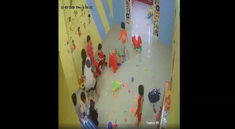 Vietnamese kindergarten has license revoked after teacher caught beating four students