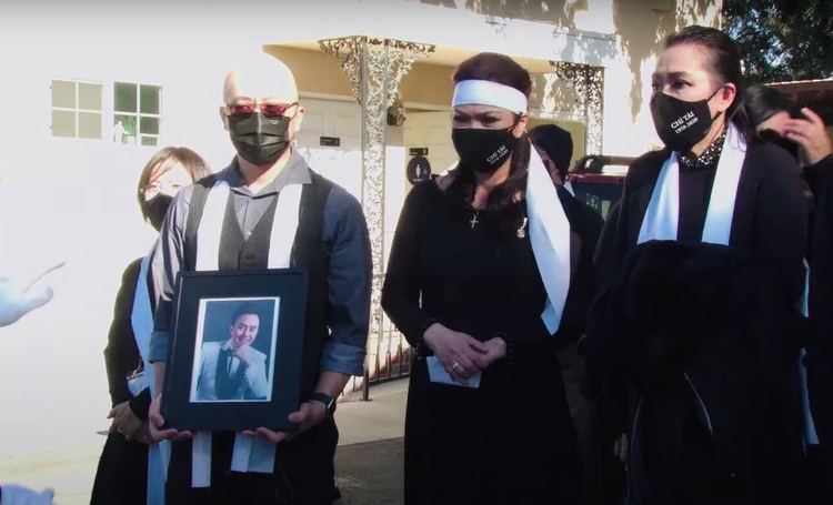 Family, friends say final goodbye to late Vietnamese comedian Chi Tai in US