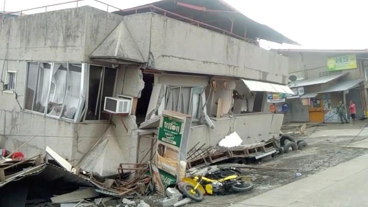 Magnitude 6.3 earthquake strikes south of Philippines' Luzon island