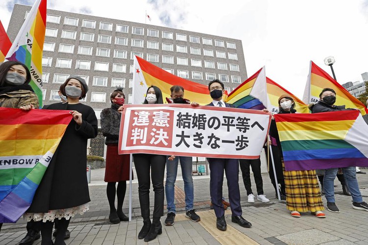In landmark ruling, Japan court says not allowing same-sex marriage is 'unconstitutional'