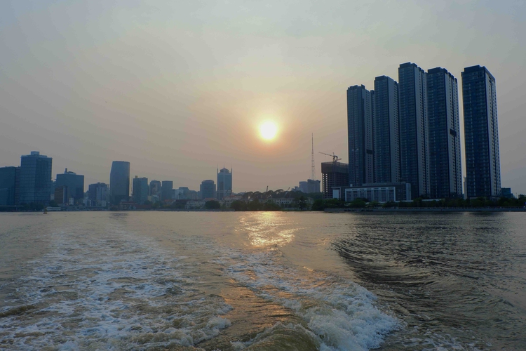 I took a cruise through Saigon by waterbus, and I was not disappointed