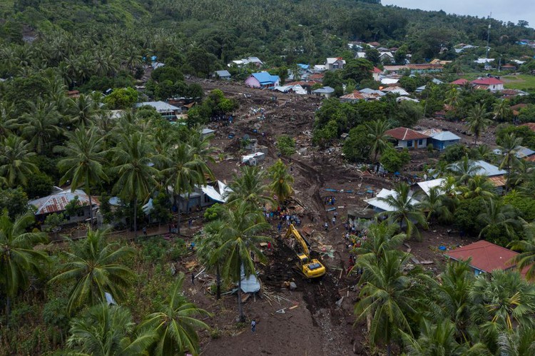 Indonesia warns of risk of landslides, floods from new cyclone