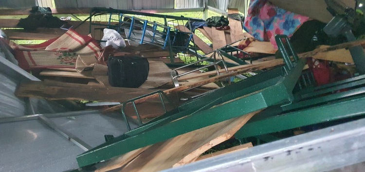 Hail, gusts damage houses, crops in north-central Vietnam