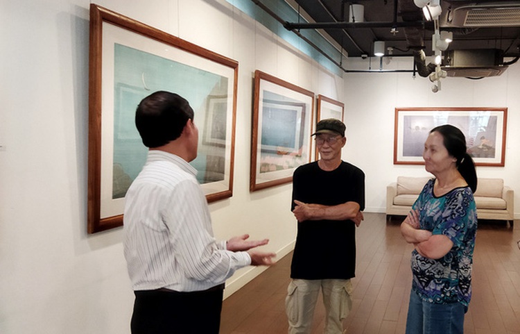 Meet one of Vietnam's leading artists in silk painting