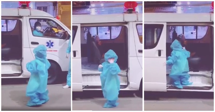 Heart-wrenching video captures 5-yo Saigonese girl going to COVID-19 hospital without family