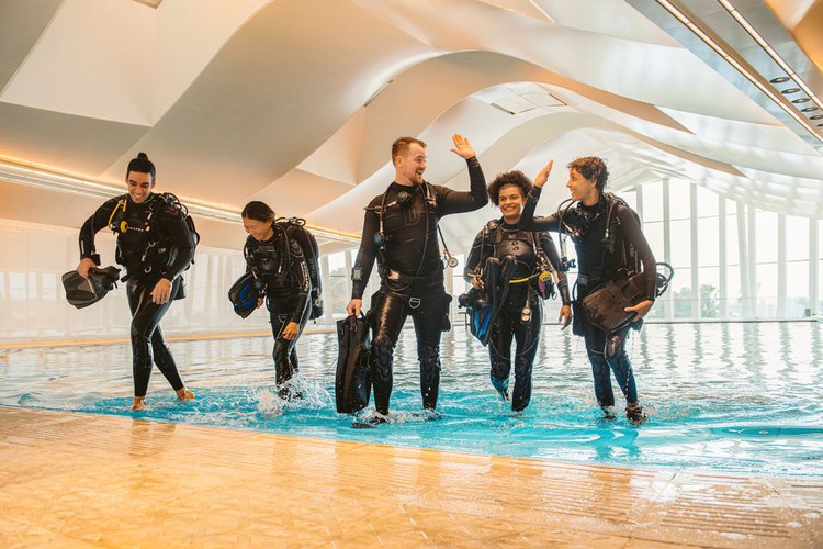World's deepest pool for diving opens in Dubai