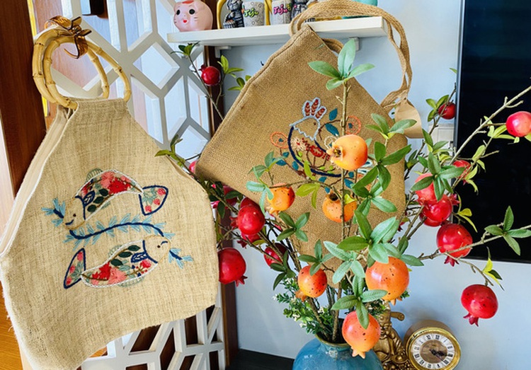 Burlap, but fashionable: Hanoi brand glams up eco-friendly garment